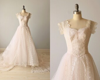 Colored Wedding Dresses Vintage 50s